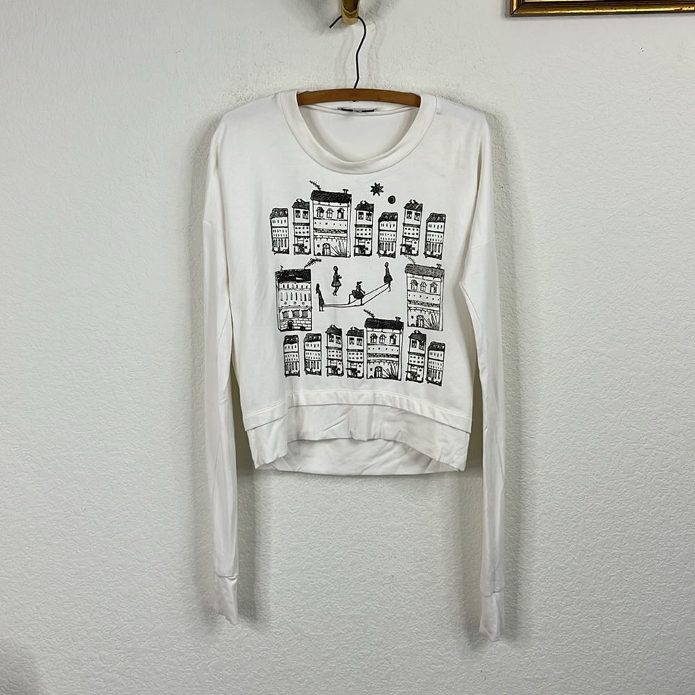 Ivana Omazic AW 17 Graphic Slow Fashion Blocked Printed Sweater